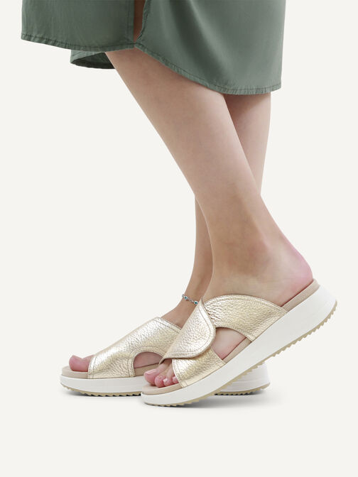 Pantolette, LT.GOLD DEER, hi-res