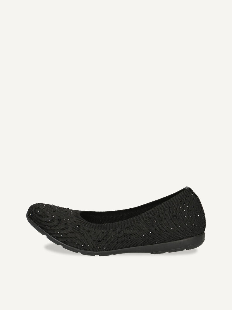 Ballerina - schwarz, BLACK KNIT, hi-res