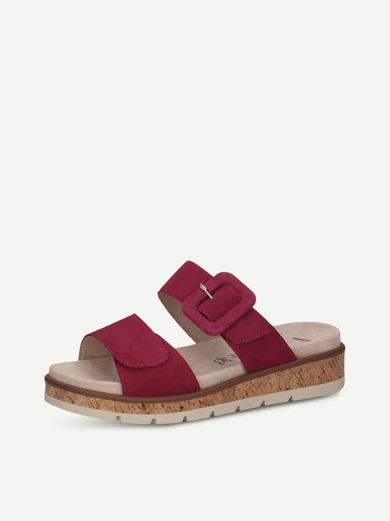 Slipper, FUCHSIA SUEDE, hi-res