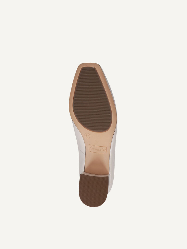Lederpumps - beige, CREAM PERLATO, hi-res