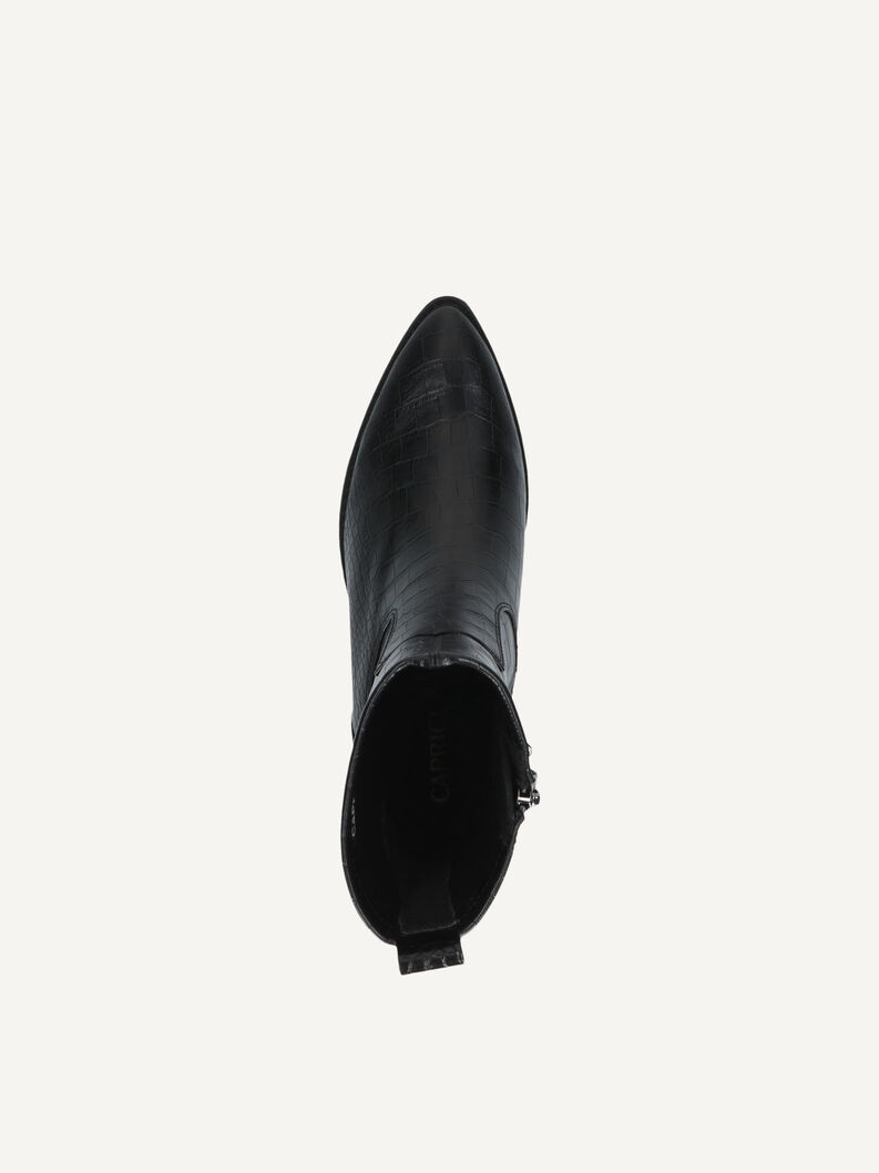 Stiefelette, BLK CROCO STR, hi-res