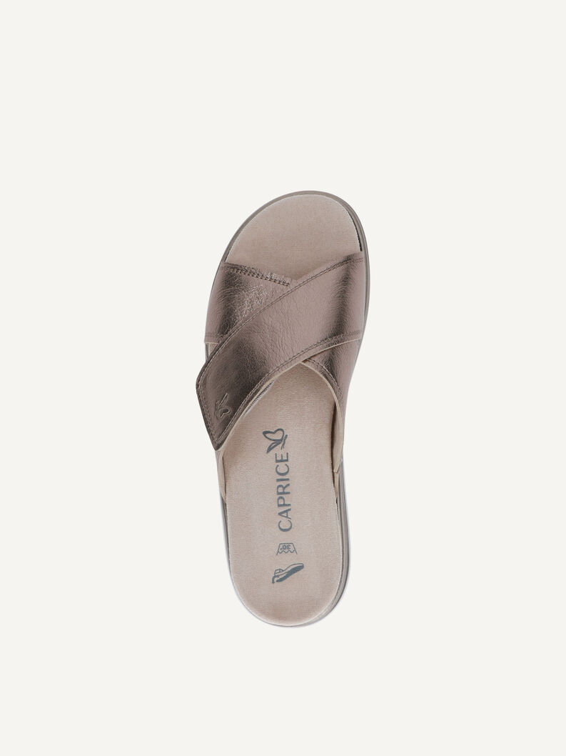 Pantolette, TAUPE METALLIC, hi-res