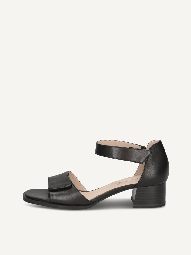 Sandalette, BLACK NAPPA, hi-res