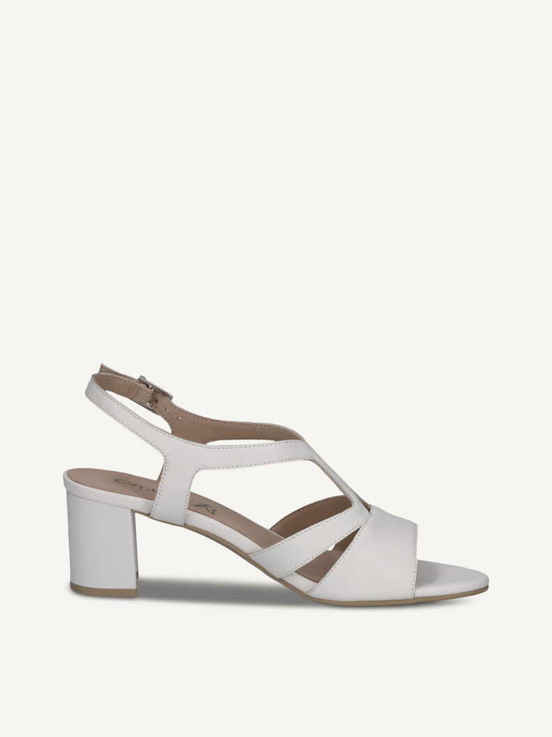 Sandalette, WHITE NAPPA, hi-res