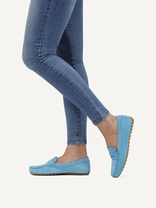 Moccassin, BLUE SUEDE, hi-res