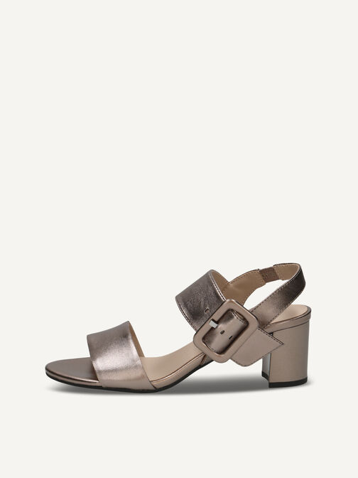 Sandalette, BROWN METALLIC, hi-res