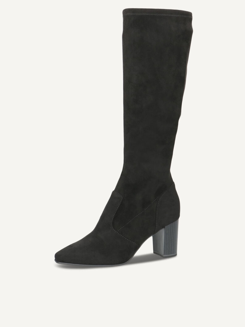 Stiefel - schwarz, BLACK STRETCH, hi-res