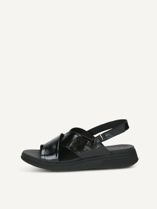 Sandale, BLACK NAPLAK, hi-res