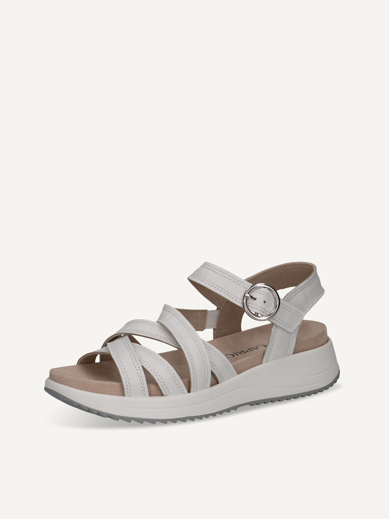 Sandale, WHITE NAPPA, hi-res