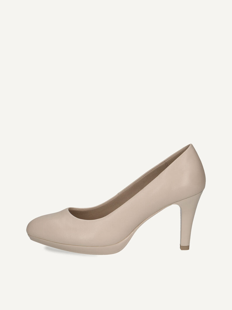 Lederpumps - weiß, OFFWHITE NAPPA, hi-res