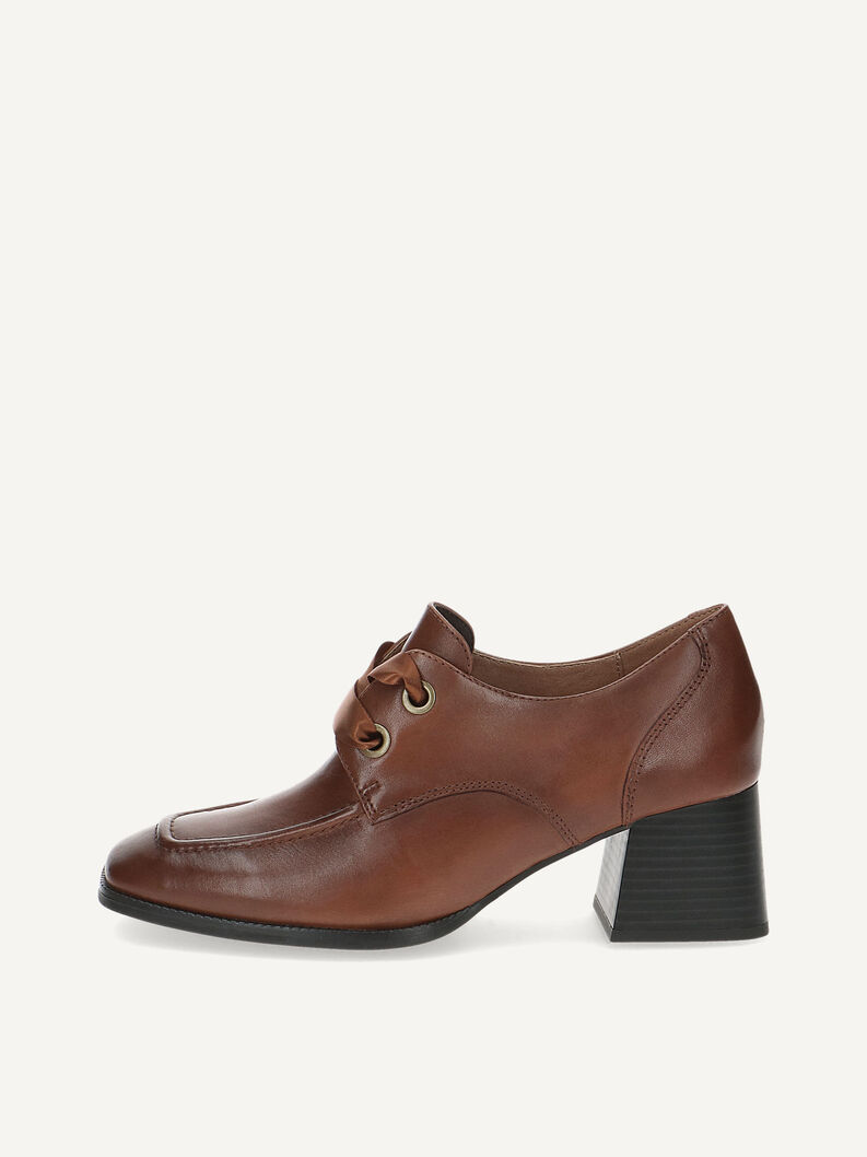 Lederslipper - braun, COGNAC NAPPA, hi-res