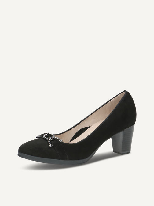 Pumps, BLACK SUEDE, hi-res