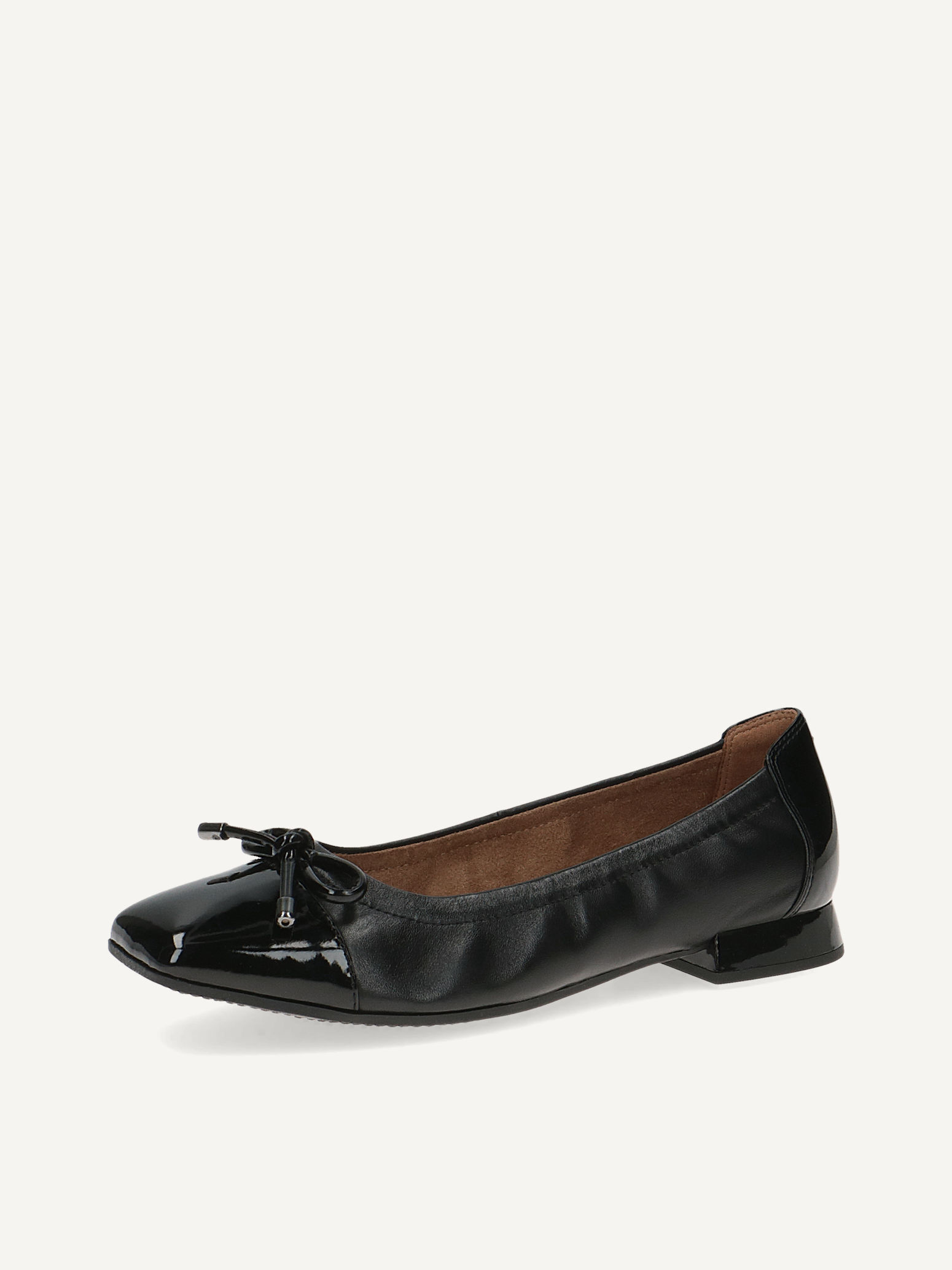 Ballerine hotsell cuir noir