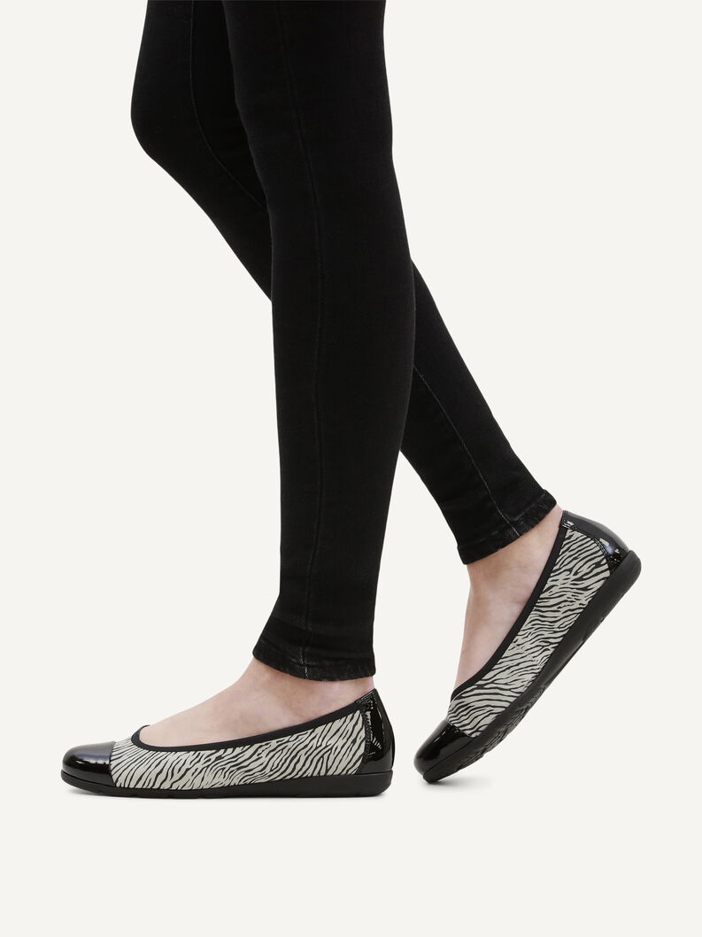 Ballerina, BLACK ZEBRA, hi-res
