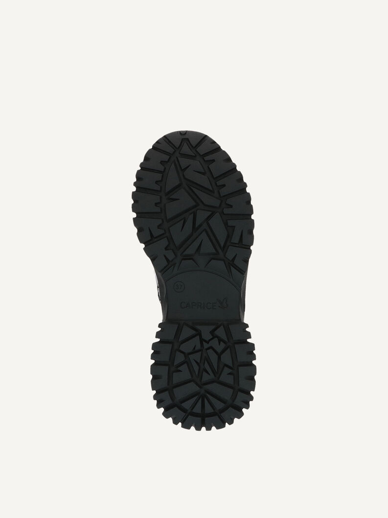 Lederstiefelette - schwarz Warmfutter, BLACK NAPLAK, hi-res