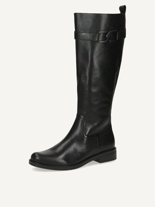 Lederstiefel - schwarz, BLACK NAPPA, hi-res