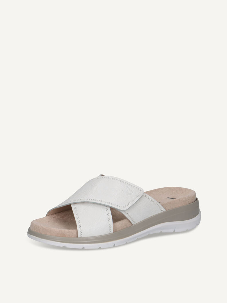 Slipper, WHITE NAPPA, hi-res