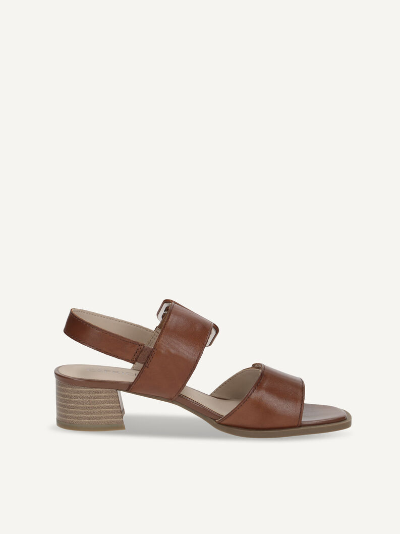Sandalette, COGNAC NAPPA, hi-res