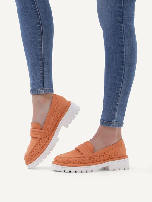 Mocassini, ORANGE SUEDE, hi-res