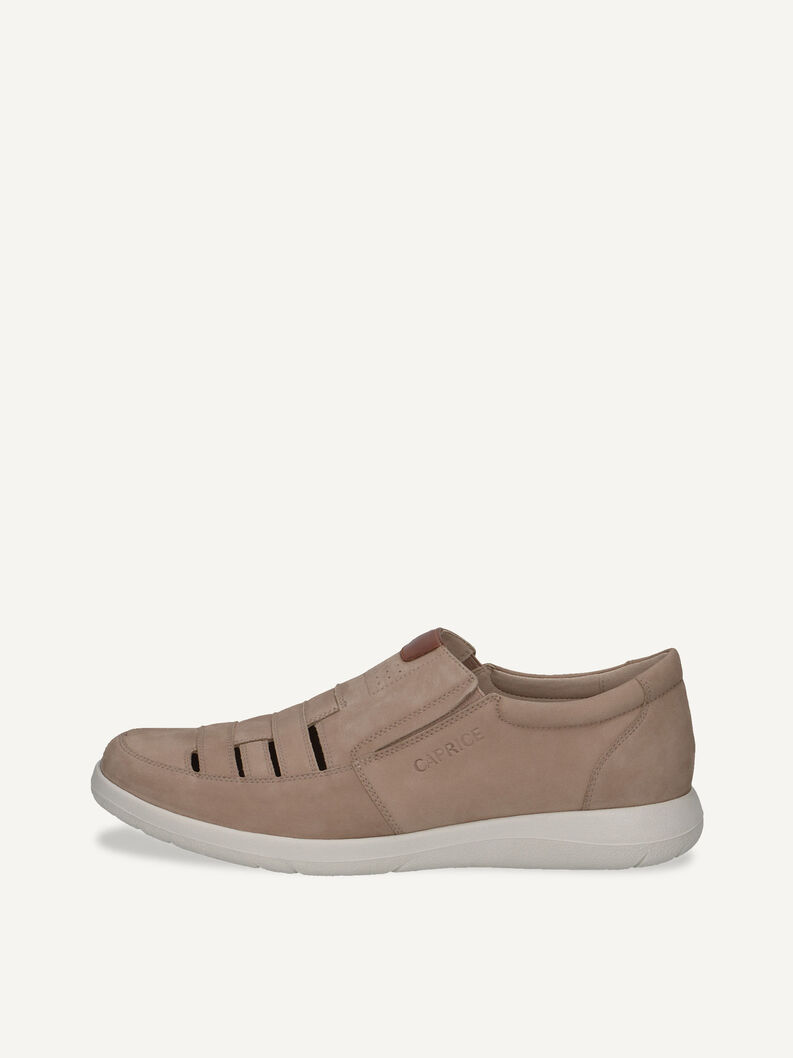 Lederslipper - beige, TAUPE COMB, hi-res