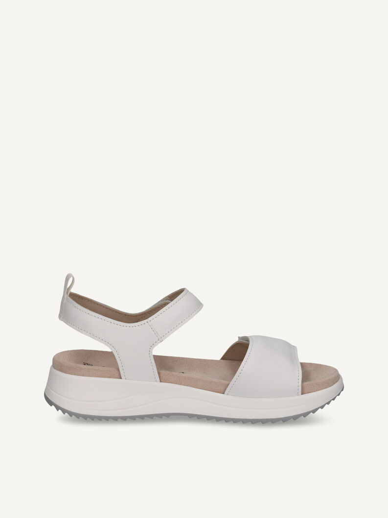 Sandale, WHITE NAPPA, hi-res