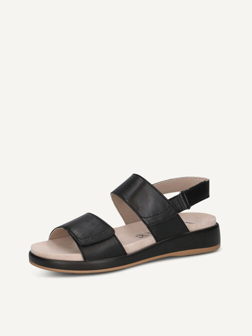 Sandal, BLACK NAPPA, hi-res