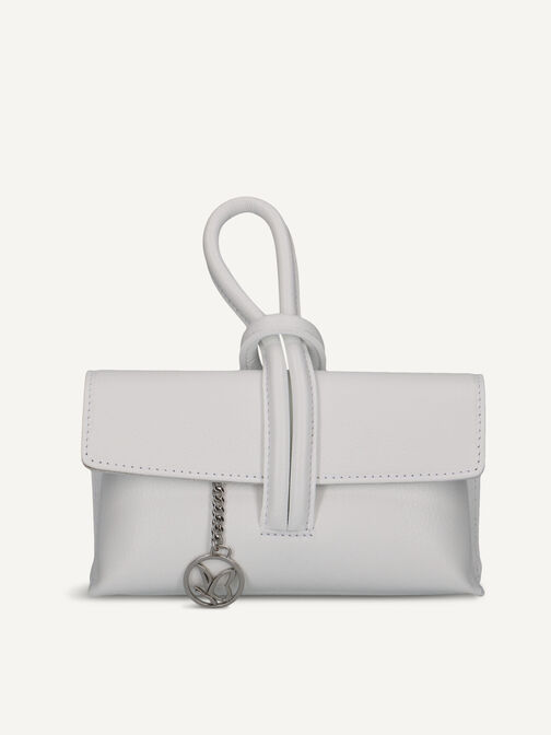 Clutch bag, OFFWHITE NAPPA, hi-res