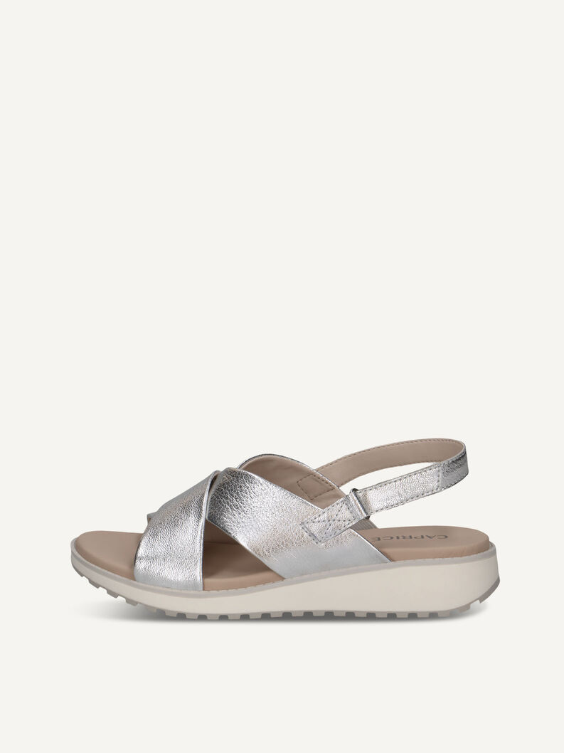 Sandale, SILVER METAL., hi-res