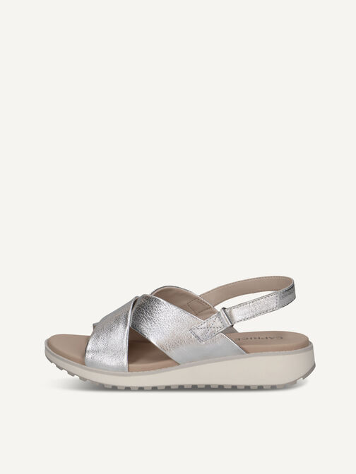 Sandale, SILVER METAL., hi-res