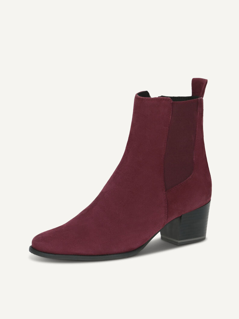 Stiefelette, BORDEAUX SUEDE, hi-res