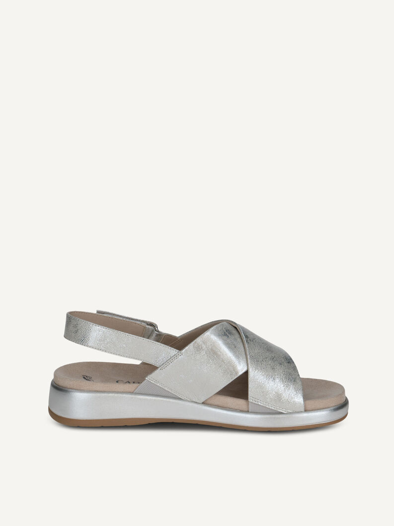 Sandale, SILVER PATENT, hi-res