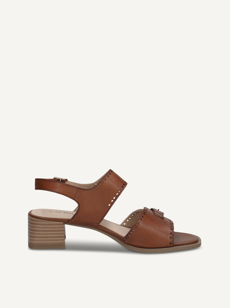Sandalette, COGNAC NAPPA, hi-res