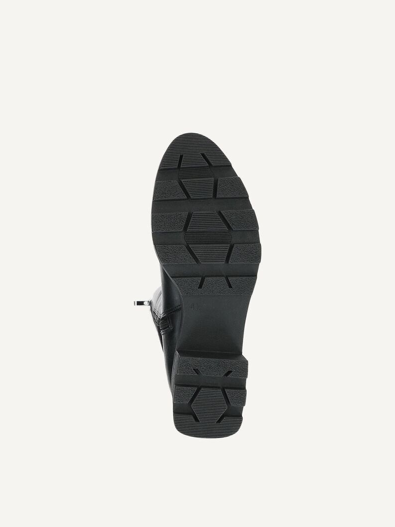 Lederstiefel - schwarz, BLACK COMB, hi-res