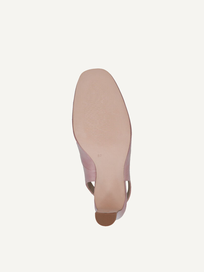 Lederslingpumps - rosa, PAST.PINK NAPL, hi-res