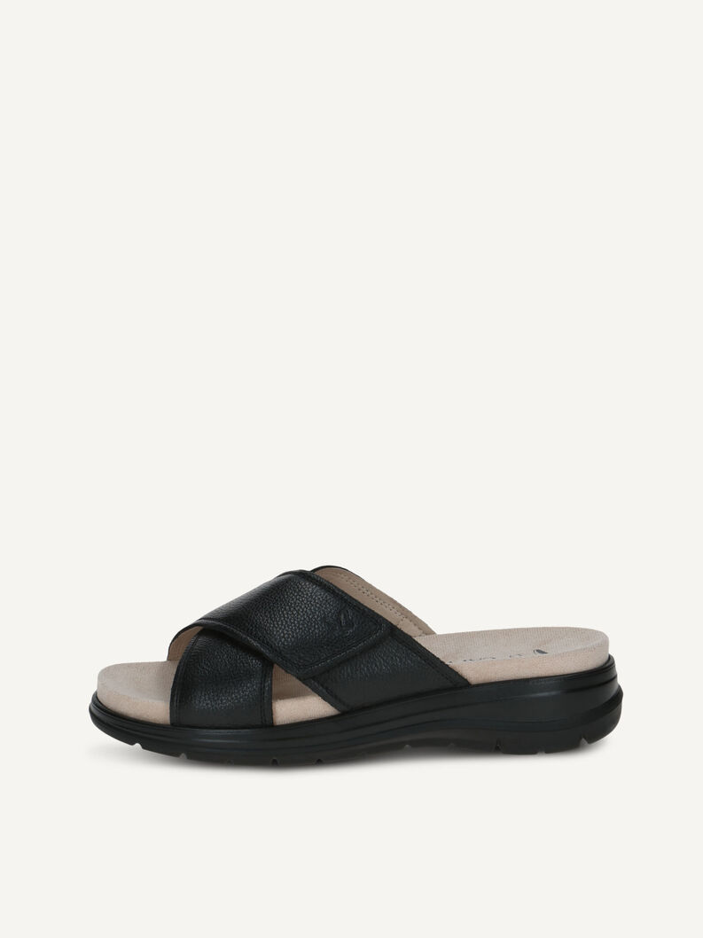 Slipper, BLACK NAPPA, hi-res