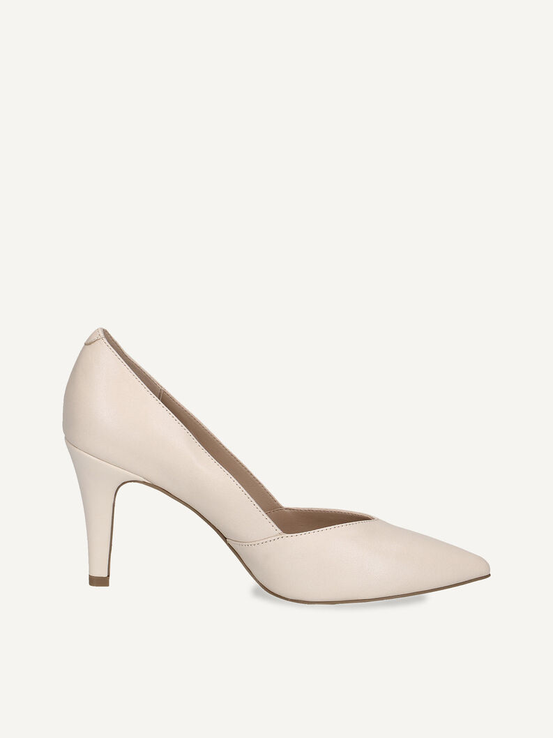Lederpumps - beige, CREAM PERLATO, hi-res