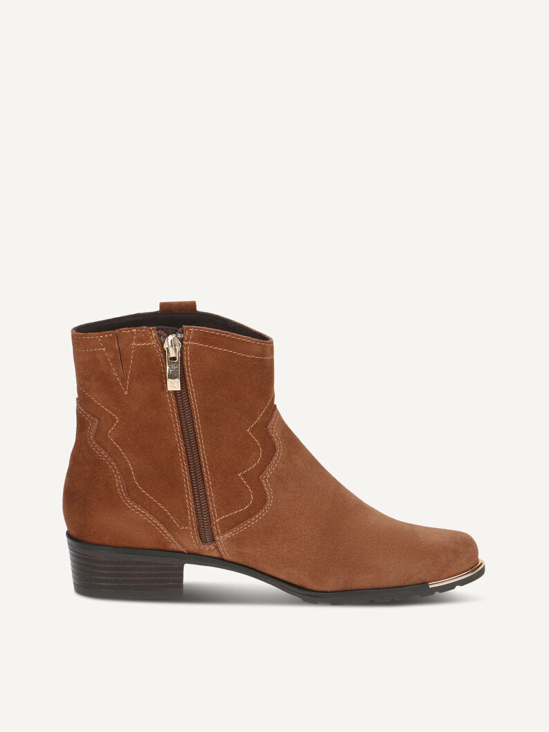 Stiefelette, COGNAC SUEDE, hi-res