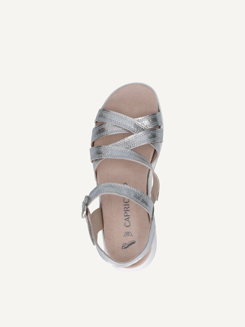 Sandale, SILVER METAL., hi-res