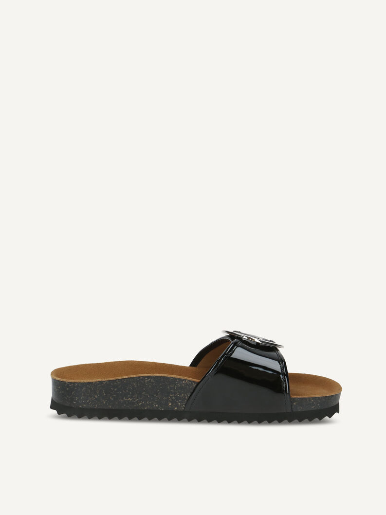 Pantolette, BLACK PATENT, hi-res