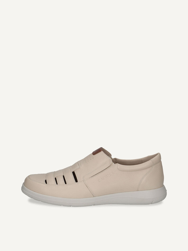 Lederslipper - beige, BEIGE COMB, hi-res