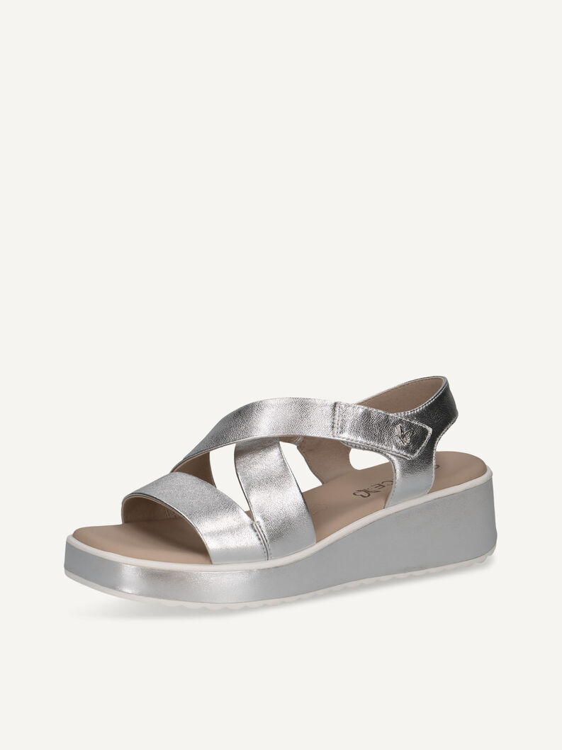 Sandale, SILVER METAL., hi-res