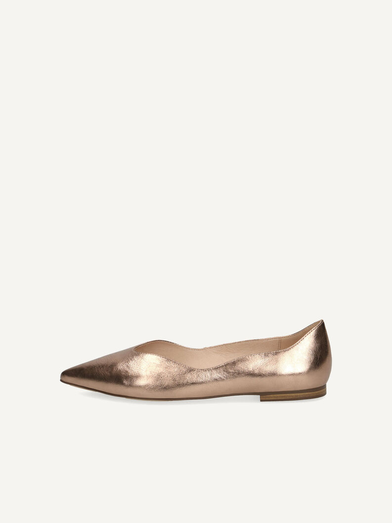 Lederballerina, ROSEGOLD MET., hi-res