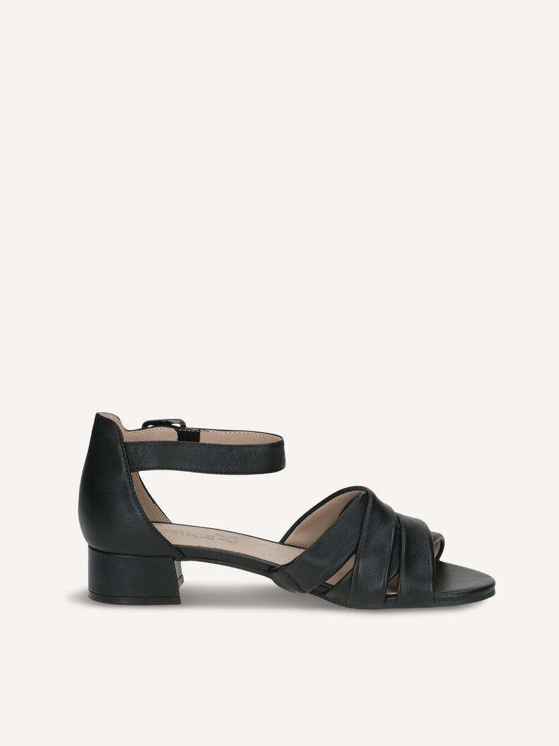 Sandalette, BLACK NAPPA, hi-res