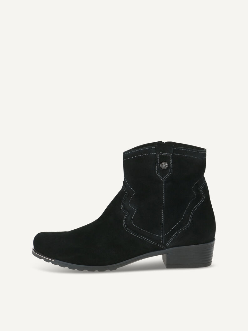 Stiefelette, BLACK SUEDE, hi-res