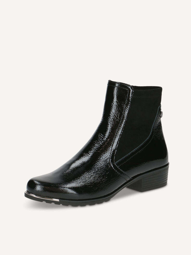 Stiefelette, BLACK NAPLAK, hi-res