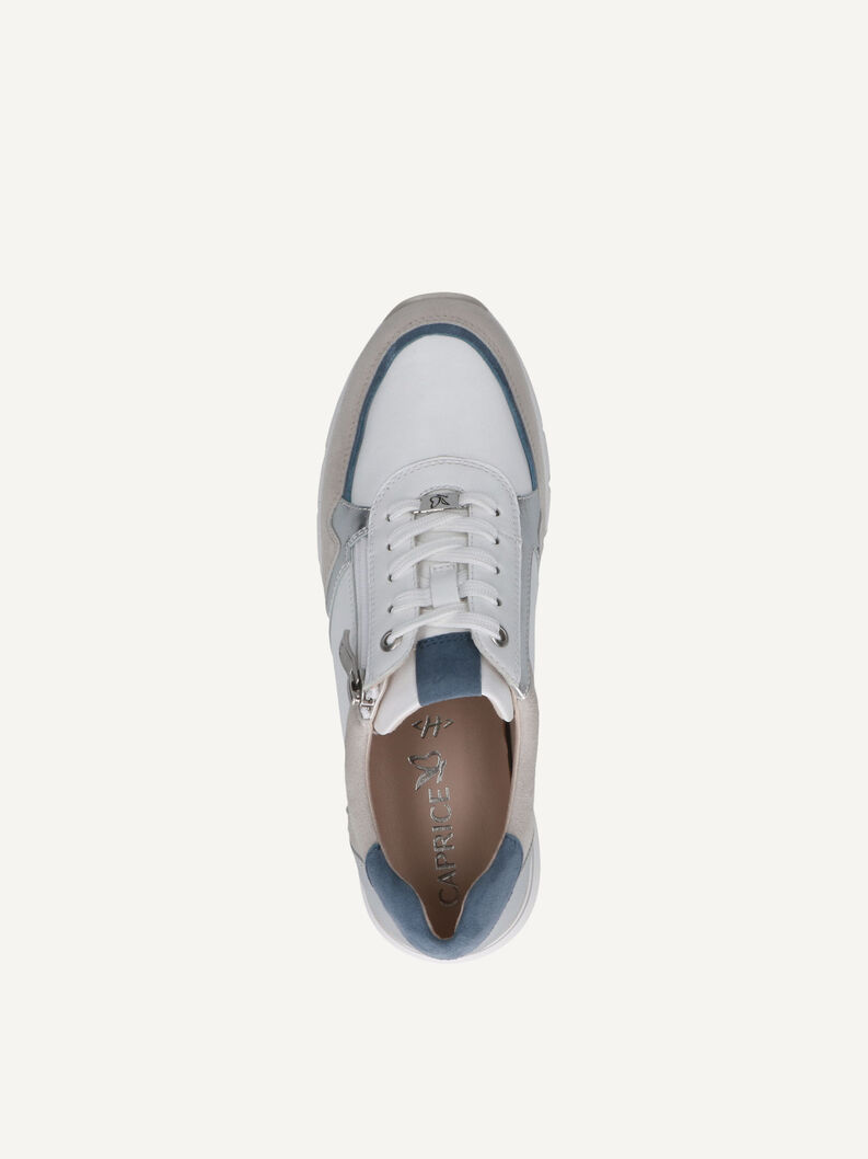 Sneaker, WHITE/SILVER, hi-res