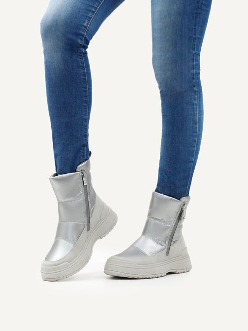 Stiefelette - braun Warmfutter, WARM GREY CO, hi-res