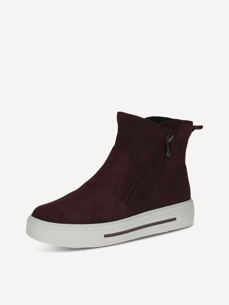 Stiefelette, BORDEAUX SUEDE, hi-res