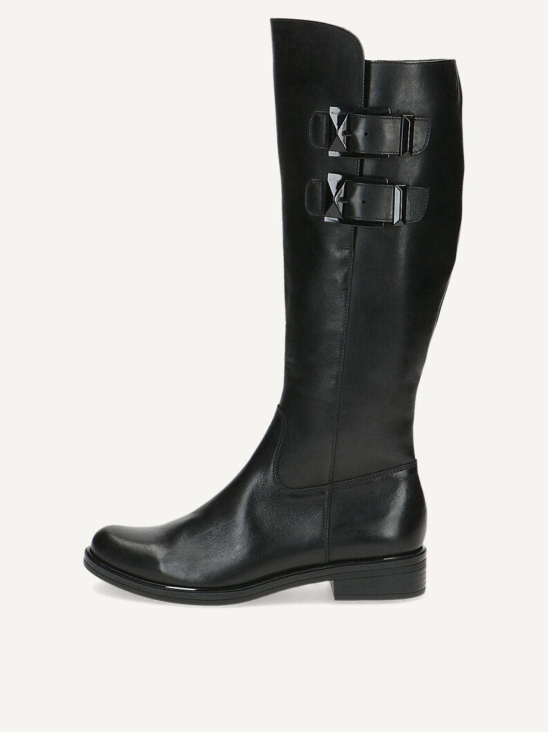 Lederstiefel - schwarz, BLACK NAPPA, hi-res