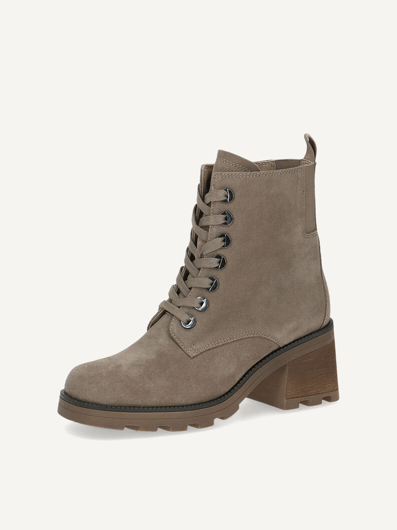 Lederstiefelette - braun Warmfutter, MUD SUEDE, hi-res